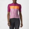 Cyklistický dres CASTELLI Aero Pro W Dámský letní pink/coral flash