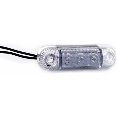 Led obrysové světlo W61 12v 24v zadní červené – Hledejceny.cz