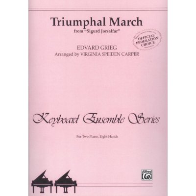 TRIUMPHAL MARCH E.GRIEG 2P/8H