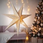 Solight LED vánoční hvězda závěsná 60cm 20x LED 2x AA – Zboží Dáma