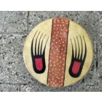 Mato Šamanský buben Bizon se stopami Velikost šamanského bubnu 30 cm – Zboží Dáma