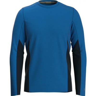 Smartwool pánské triko M Merino Sport Long Sleeve Crew modrá černá – Hledejceny.cz