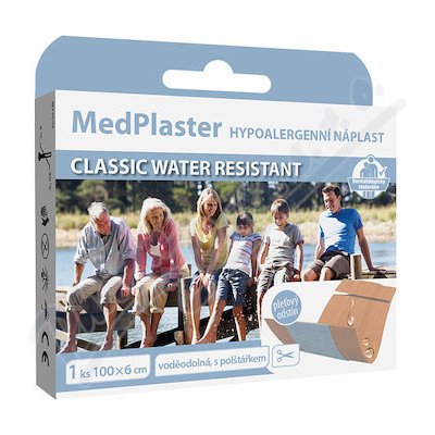 MedPlaster Náplast Classic water resist 100 x 6 cm