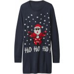 esmara Dámské vánoční úpletové šaty navy modrá – Zbozi.Blesk.cz