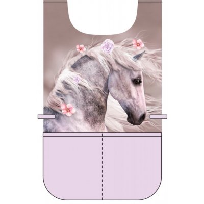 Dětská zástěrka Pončo kůň romantic 9-89624 Karton P+P – Zboží Mobilmania