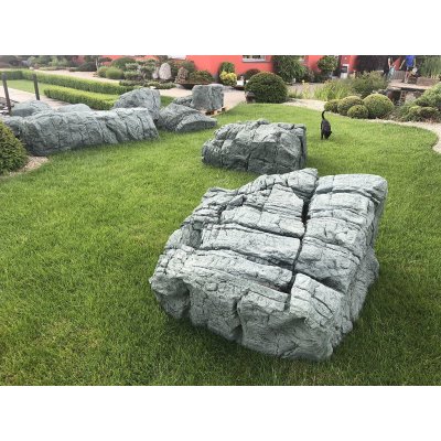 Back to Nature Giant rock model 1 - umělý kámen šedý 127 x 120 cm