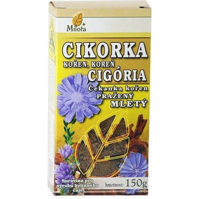 Milota Cikorka čekanka pražená kořen mletý 150 g – Zboží Dáma