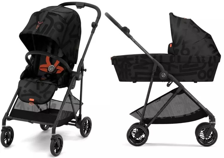 Cybex Melio Street New Kombinovaný Real Black 2023