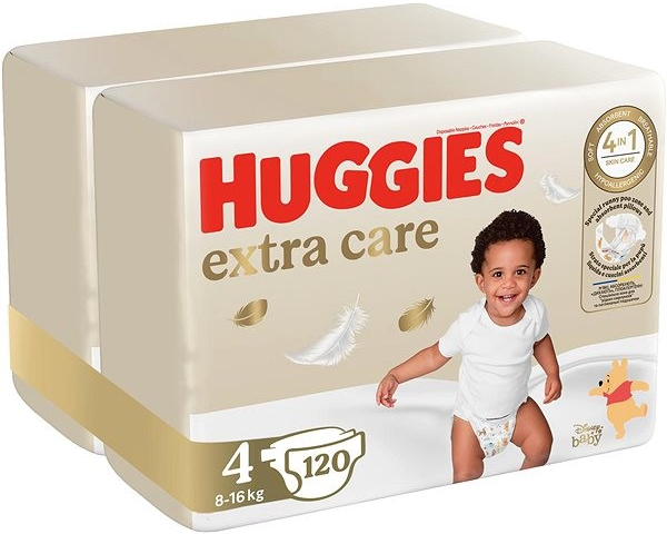 Huggies Extra Care vel. 4 120 ks