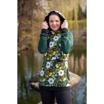 Jsem máma kojicí mikina květy na zelené – Hledejceny.cz