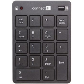 Connect IT Keypad CI-663 od 148 Kč - Heureka.cz