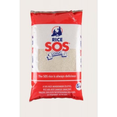 SOS rýže dlouhozrnná 5 kg – Hledejceny.cz