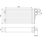 VALEO Radiator 812221 – Zboží Mobilmania