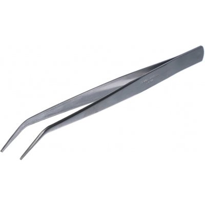 Japonská nerezová pinzeta se zahnutým hrotem SK11 - 150 mm - ST-5 – Zboží Mobilmania