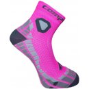 Compressox CSX RUN FUN funkční sportovní ponožky Růžová Žlutá