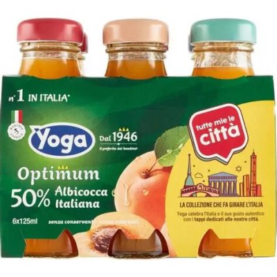 Yoga spa Yoga Albicocca 50% meruňka džus 6 x 20 cl – Sleviste.cz