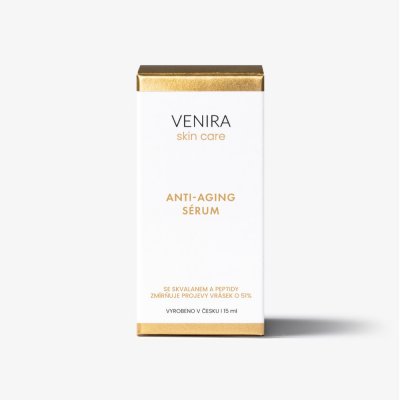 Venira anti-aging sérum se skvalanem a peptidy 15 ml – Hledejceny.cz