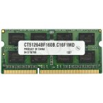 Crucial SODIMM DDR3 4GB 1600MHz CL11 CT51264BF160B – Zboží Živě