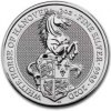 The Royal Mint stříbrná mince Queen’s Beasts White Horse of Hanover 2020 2 oz