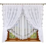LiS Hotová záclona se šedými motýlky BT 231 400x160 cm – Hledejceny.cz