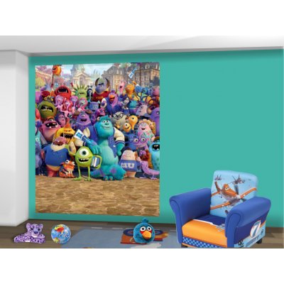 Walltastic 42803 Dětská 3D fototapeta Monsters rozměry 203 x 243 cm