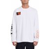 Pánské Tričko Volcom triko Spiderstone Lse Ls White WHT