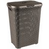 Koše na prádlo Curver Style Rattan 60 l hnědý