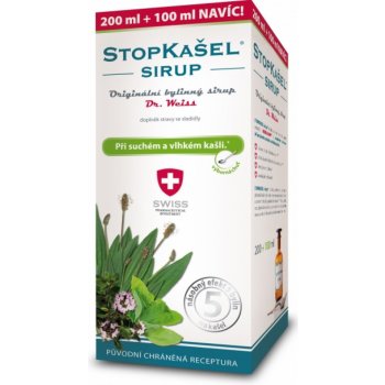 Dr. Weiss Stopkašel Medical sirup 300 ml