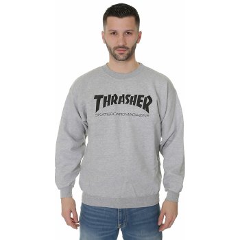 Thrasher Skate Mag Crew mikina gry