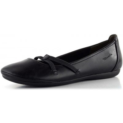 Tamaris baleríny s gumičkami 1-22110-42 black – Hledejceny.cz
