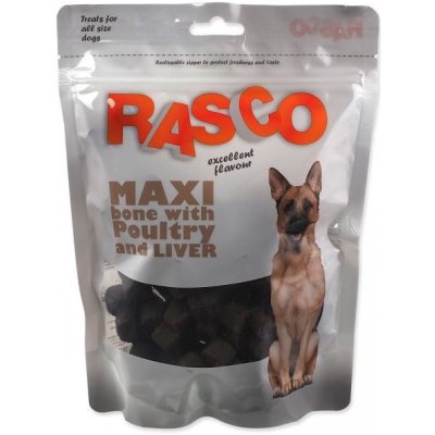 Rasco maxi kost s drůbeží a játry 5 cm 450 g – Hledejceny.cz