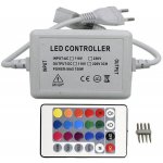 Napáječ s dálkovým ovládáním pro LED pásek 230V RGB DOPRODEJ – HobbyKompas.cz