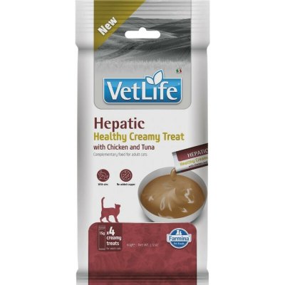 Vet Life Feline Creamy Treat pamlsek Hepatic Chicken & Tuna 60 g – Hledejceny.cz