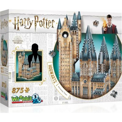 Wrebbit 3D puzzle Harry Potter Bradavice Astronomická věž 875 ks – Zboží Mobilmania