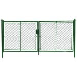 Brána Savan; Čtyřhranné pletivo; 3600mm; Zelená Výška (mm): 1600 – Zboží Mobilmania