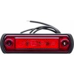 TruckLED LED boční obrysové světlo ČERVENÉ, LD677, 0,5W/1W, 12/24V [L1677] – Hledejceny.cz