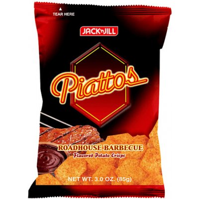 Jack & Jill's Chipsy s příchutí Roadhouse Barbecue Piattos 85 g – Zboží Mobilmania