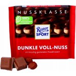 Ritter Sport hořká s lískovými oříšky 100 g – Zboží Dáma