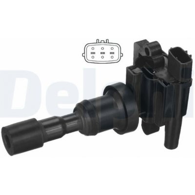 Zapalovací cívka DELPHI GN10385-12B1 – Hledejceny.cz