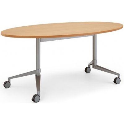 Wiesner-Hager Flex-Table 3585-380 180 x 100 cm buk přírodní D44 – Zboží Mobilmania