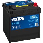 Exide Excell 12V 50Ah 360A EB504 – Zboží Mobilmania