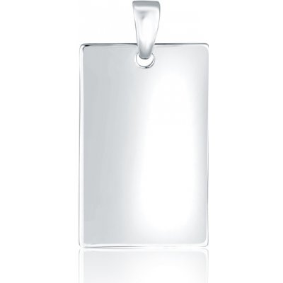 JVD Stříbrný přívěsek destička k pogravírování SVLP1415XH20030 – Hledejceny.cz