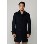 Hackett London Double Face Coat Midnight Blue – Zboží Dáma