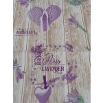 Top textil PVC ubrus Levandule 140x140cm – Zboží Dáma