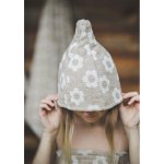 Wooline Čepice květy – Zboží Dáma