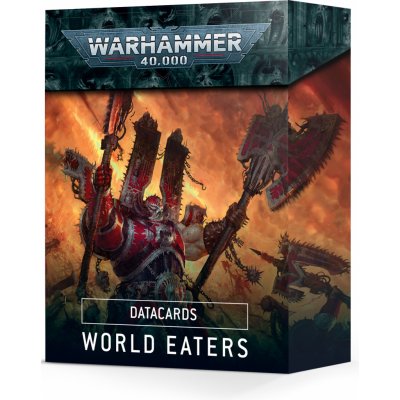 GW Warhammer Datacards World Eaters – Zbozi.Blesk.cz