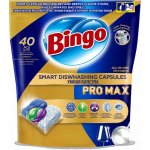 Bingo Pro Max Gelové kapsle do myčky nádobí All in1 40 ks – Hledejceny.cz