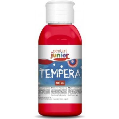 Pentart Junior temperová barva 100 ml červená – Hledejceny.cz