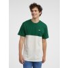 Pánské Tričko Vans pánské tričko Colorblock Bílo-zelené