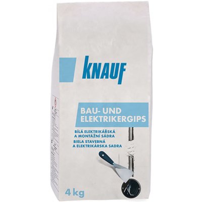 Knauf Sádra elektrikářská a montážní 4 kg – Zboží Mobilmania